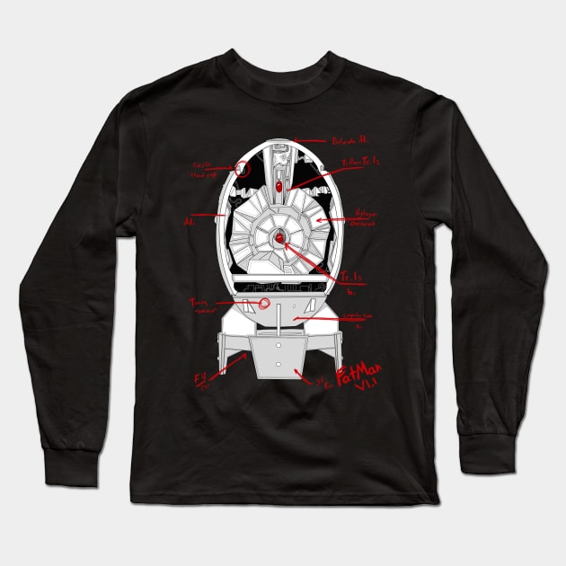 Fatman Long Sleeve T-Shirt by paintchips